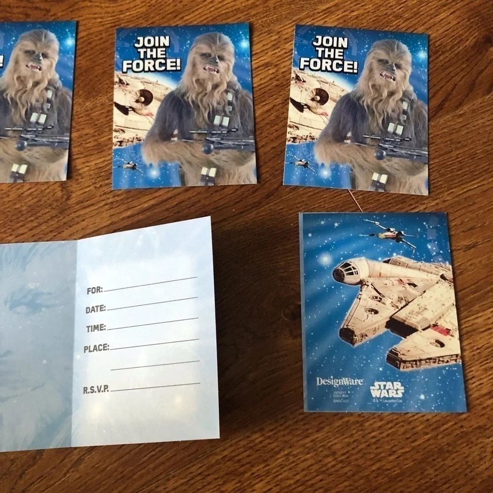 Star Wars Party Invites (7ct)